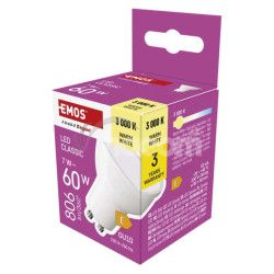 LED iarovka Classic MR16 / GU10 / 7 W (60 W) / 806 lm / tepl biela ZQ8E42