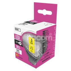 LED iarovka Classic MR16 / GU5,3 / 4,5 W (31 W) / 380 lm / neutrlna biela ZQ8434