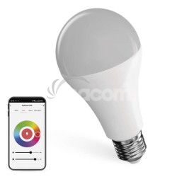 LED iarovka GoSmart A65 / E27 / 14 W (94 W) / 1 400 lm / RGB / stmievaten / Zigbee ZQZ516R