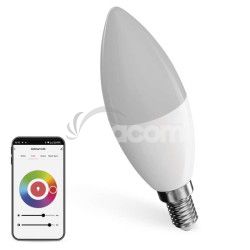 LED iarovka GoSmart svieka / E14 / 4,8 W (40 W) / 470 lm / RGB / stmievaten / Zigbee ZQZ322R