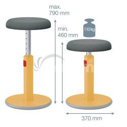 Leitz Ergo Cosy ergonomick balann stolika, lt 65180019