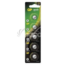 L�tiov� gomb�kov� bat�ria GP CR1220, 5 ks 5ks B1520