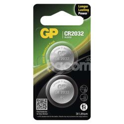 L�tiov� gomb�kov� bat�ria GP CR2032, 2 ks 2ks B15323