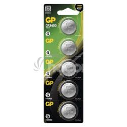 Ltiov gombkov batria GP CR2450, 5 ks 5ks B1585