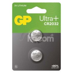 Ltiov gombkov batria GP Ultra plus CR2032, 2 ks 2ks B15323UP