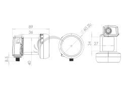 LNB Inverto HOME PRE Universal Single LNB INV H PRO SINGLE