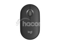 Logitech Pebble Mouse 2 M350s/Cestovn/Optick/4 000 DPI/Bezdrtov Bluetooth/Grafitov 910-007015