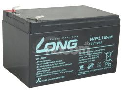 LONG batria 12V 12Ah F2 LongLife 9 rokov (WPL12-12) PBLO-12V012-F2AL
