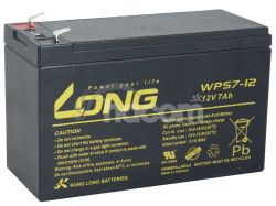 LONG batria 12V 7Ah F1 (WPS7-12) PBLO-12V007-F1A