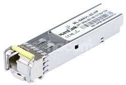 MaxLink 1.25G SFP modul HP, WDM(BiDi), SM, Tx 1550/Rx1310nm, 20km, 1x LC, DDM, HP kompatibiln ML-S5531-20-HP