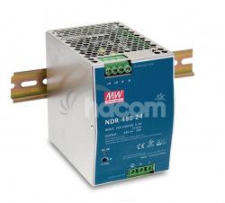MEANWELL - NDR-480-48 - Priemyseln napjac spnan zdroj 48V 480W na DIN NDR-480-48
