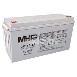 MHPower GE150-12 Glov akumultor 12V/150Ah GE150-12