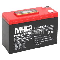 MHPower MS10-12(L) Litium bat�ria LiFePO4 12V/10A MS10-12(L)