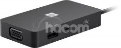 Microsoft Surface USB-C Travel Hub, Black, Commerc 1E4-00003