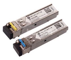 MikroTik HS-2733LC20D, P�r SFP BiDi 1.25G/2.5G SM 20km, Single LC-connector HS-2733LC20D