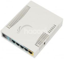 Mikrotik RB951Ui-2HnD, 600MHz, 128MB RAM, RouterOS L4 RB951Ui-2HnD