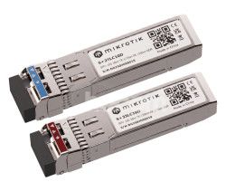 MikroTik S+2733LC10D, P�r SFP+ BiDi 10G SM 10km, Single LC-connector S+2733LC10D