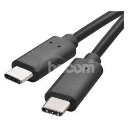 Nabjac a dtov kbel USB-C 3.1 / USB-C 3.1, 1 m, ierny SM7022BL
