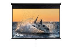 Nstenn projekn pltno AVELI, 200x125cm (16:10) 92", ern tubus XRT-00106B