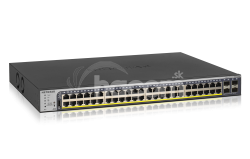 NETGEAR 48-Port Gigabit PoE+ (380W) SmartManaged Pre Switch with 4 SFP Ports GS752TP-200EUS