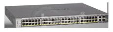 NETGEAR 48xGB PoE+ Smart Switch, 2 10G, 2 SFP, GS752TXP GS752TXP-300EUS