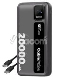 OBAL: ME CablePulse Powerbanka 20000mAh 22,5 W Black 8596311292484