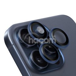 OBAL:ME Ochrana ooviek pre Apple iPhone 15 Pro/15 Pro Max Blue Titanium 8596311278976