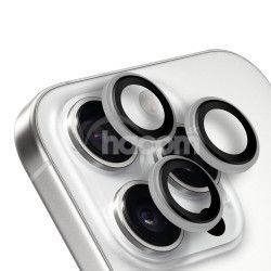 OBAL:ME Ochrana ooviek pre Apple iPhone 15 Pro/15 Pro Max White Titanium 8596311278969