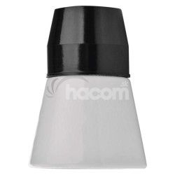 Objmka na iarovku E27 plastov/keramick 1332-146 10ks A2942