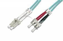 Optick patch kbel duplex LC-ST 50/125 MM 2m OM3