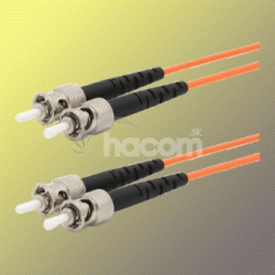 Optick patchkbel duplex ST-ST 62,5/125um MM 3m, OM1 1202