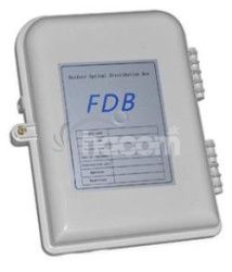 Optick spojovac box pre 16 pigtailov vr. kazet