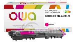 OWA Armor toner kompatibiln s Brother TN-248XL M, 2300st, erven/magenta K16536OW