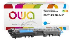 OWA Armor toner kompatibiln s Brother TN-249C, 4000st, modr/cyan K16539OW