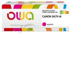 OWA Armor toner kompatibiln� s Canon CRG-067H M, 2350st, �erven�/magenta K16516OW
