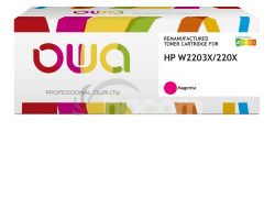 OWA Armor toner kompatibiln HP W2203X, 220X, 5500st, erven/magenta K16558OW