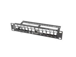PATCH PANEL 12 PORTOV 1U S ORGANIZ�ROM PRE KEYSTONE PPKS-9112-B