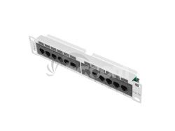 PATCH PANEL 12PORT 1U 10?? CAT.5E UTP �ED� LANBERG PPU5-9012-S