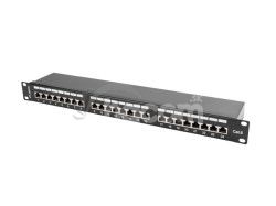 PATCH PANEL 24 PORTOV 1U 19" CAT.6 FTP TENEN� �ER PPS6-1024-B