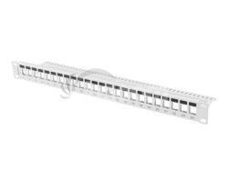 PATCH PANEL BLANK 24 PORTOV 1U PRE MODULY KEYSTONE PPKS-1024-B