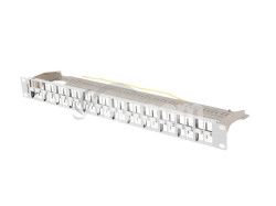 PATCH PANEL PR�ZDN� 48 PORTOV 1U 19" FTP PRE MODULY KEYSTONE �ED� LANBERG PPKS-1248-S