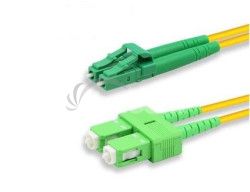 Patchcord FO duplex LC/APC-SC/APC 9/125um SM, 3m, OS2, 1,8mm 0809
