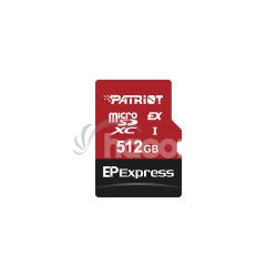 Patriot EP Express/Micro SDXC/512GB/UHS-I U3 / Class 10 PEF512GEPEXMCX