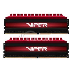 Patriot Viper 4/DDR4/16GB/3600MHz/CL17/2x8GB/Red PV416G360C7K