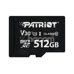 Patriot VX V30 U3/Micro SDXC/512GB/UHS-I U3 / Class 10 PSF512GVX31MCX