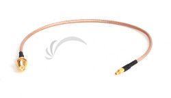 pigtail 25cm RG316 MMCX priamy - RSMA female (pin) MMCXS-RSF