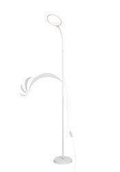 Platinet PFL1084W podlahov LED lampa 10W stmievaten 2v1, biela PLAFLL1084BL