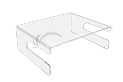 Podstavec pod monitor DESQ s vrezom na klvesnici 1537