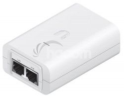 PoE UBNT POE-48 (48V, 0.5A, 24W) vr. napja. kab. biely POE-48-24W-WH
