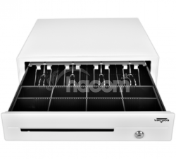 Pokladnin zsuvka C420D - s kblom, 9-24V, biela EKN0118